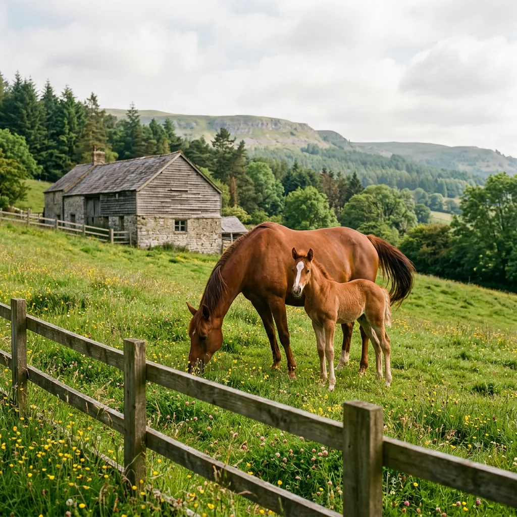 Élevage de chevaux, Les Écuries du Parc, La Biolle